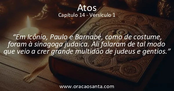 Atos 14:1