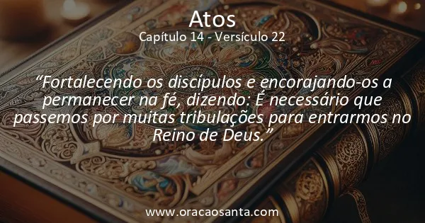 Atos 14:22
