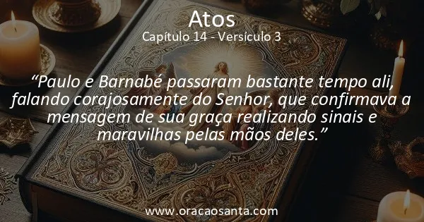 Atos 14:3