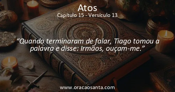 Atos 15:13