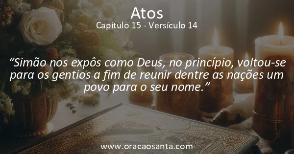 Atos 15:14