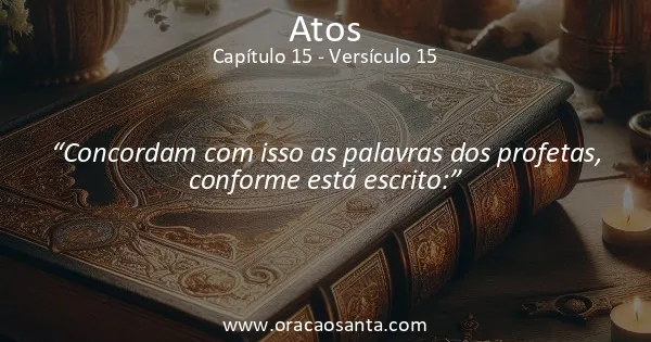 Atos 15:15