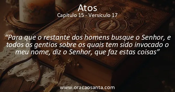 Atos 15:17