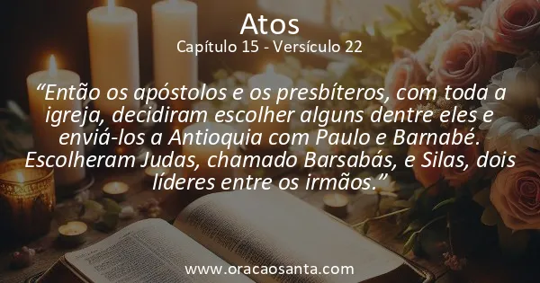 Atos 15:22