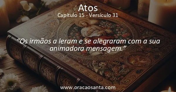 Atos 15:31
