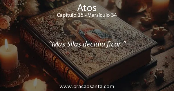 Atos 15:34