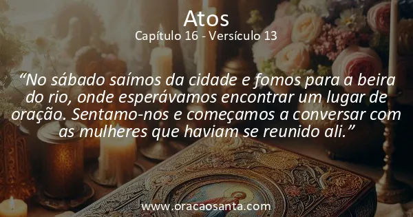 Atos 16:13