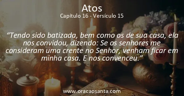 Atos 16:15
