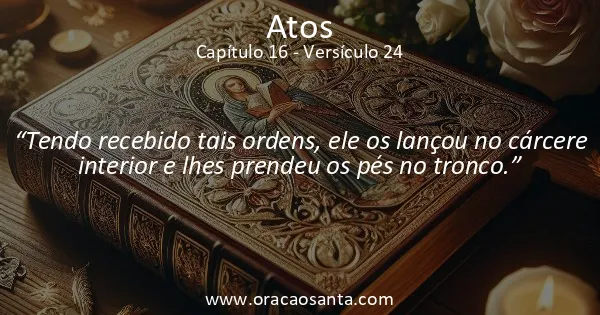 Atos 16:24