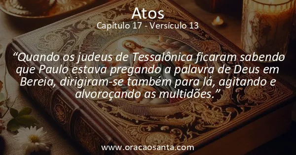 Atos 17:13