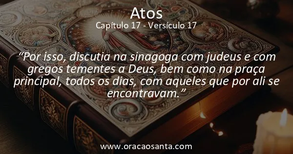 Atos 17:17