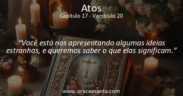 Atos 17:20