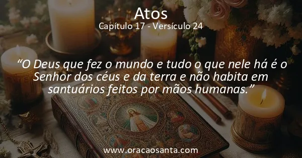 Atos 17:24