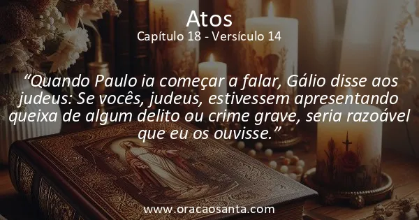 Atos 18:14