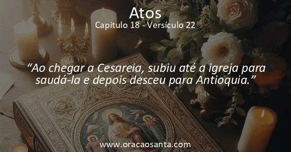 Atos 18:22