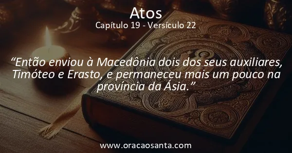 Atos 19:22
