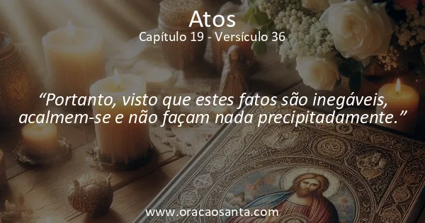 Atos 19:36