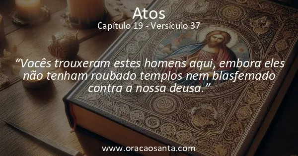 Atos 19:37