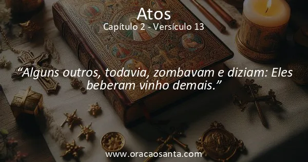 Atos 2:13