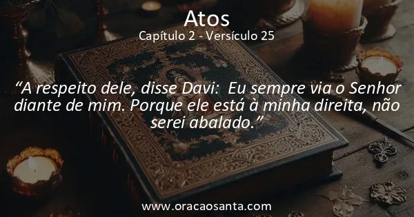 Atos 2:25