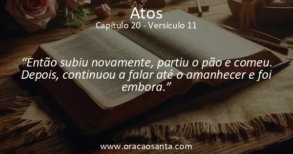 Atos 20:11