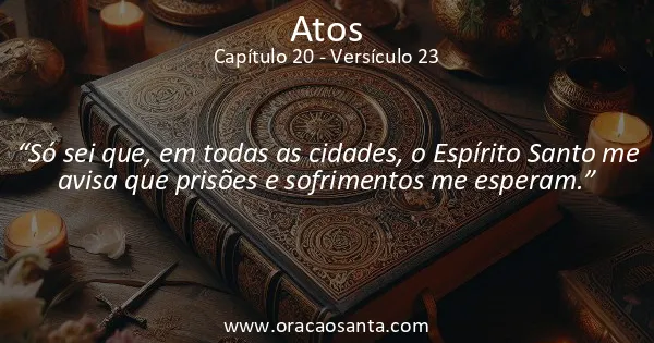 Atos 20:23