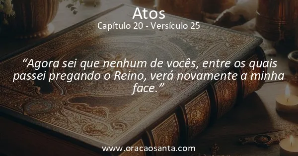 Atos 20:25