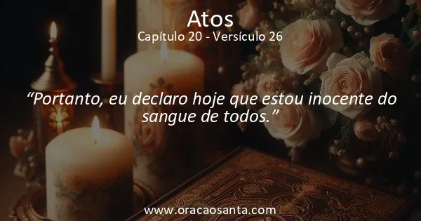 Atos 20:26