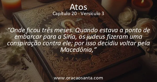 Atos 20:3