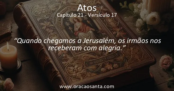 Atos 21:17