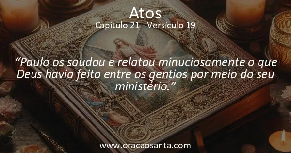 Atos 21:19