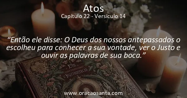 Atos 22:14