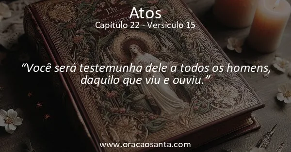 Atos 22:15
