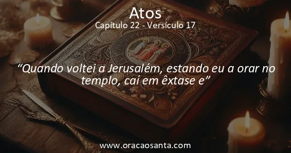 Atos 22:17
