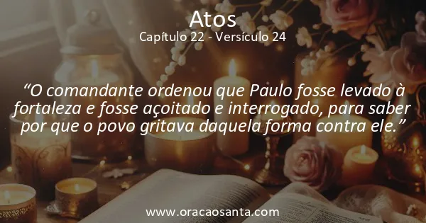 Atos 22:24
