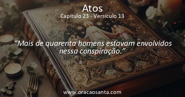 Atos 23:13