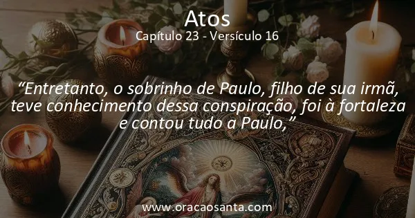 Atos 23:16