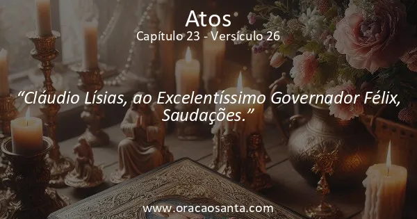 Atos 23:26