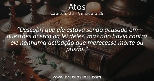 Atos 23:29