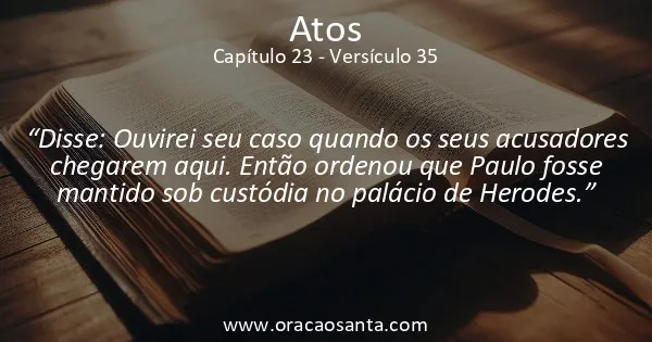 Atos 23:35