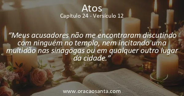 Atos 24:12