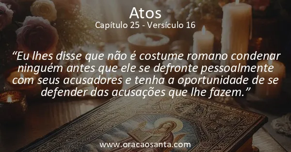 Atos 25:16