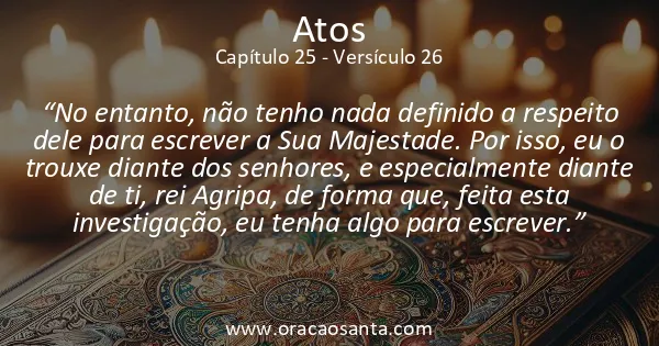 Atos 25:26