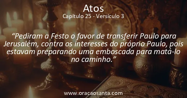 Atos 25:3
