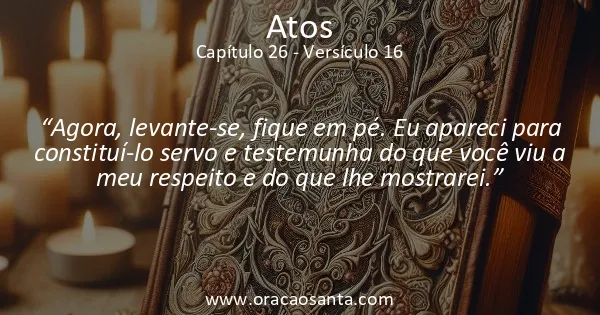 Atos 26:16