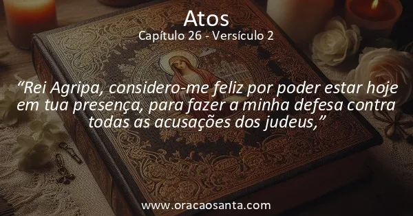 Atos 26:2