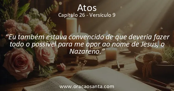Atos 26:9