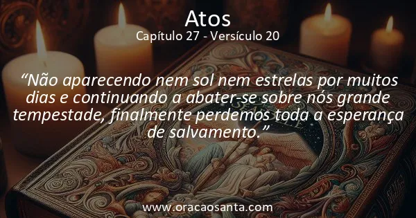 Atos 27:20