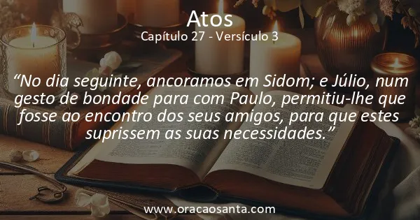 Atos 27:3