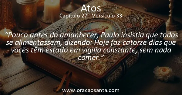 Atos 27:33